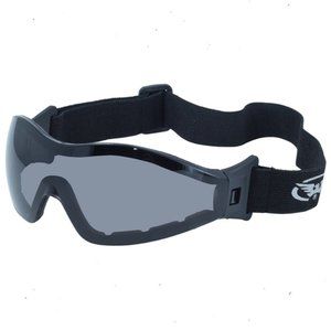 Z87 Motorcycle Skydive Cycling Goggles Padded Dark